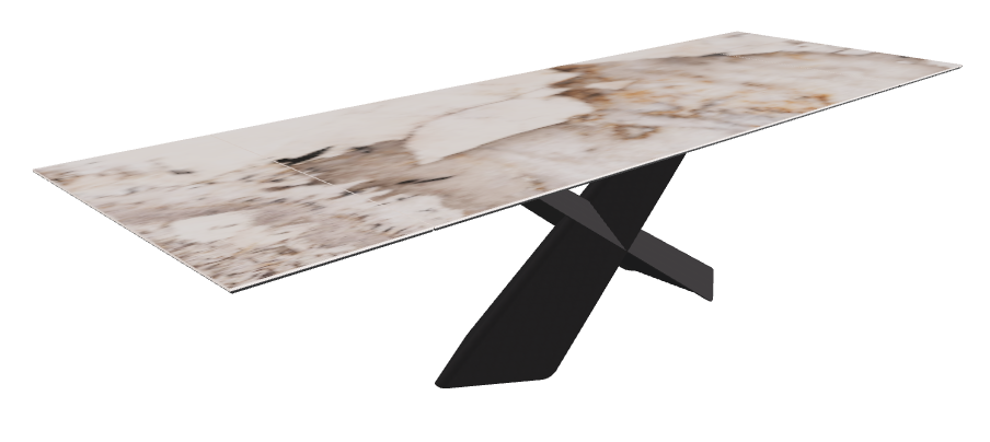 Cattelan Italia Tyron Keramik Drive Rectangular Extendible Dining Table – 200→294x106x74h