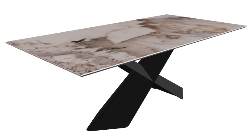 Corcovado Black Embossed