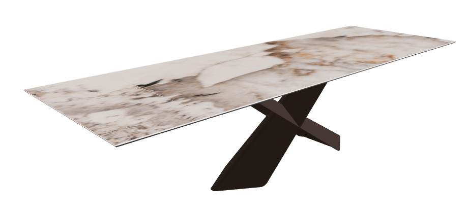 Cattelan Italia Tyron Keramik Drive Rectangular Extendible Dining Table – 200→294x106x74h