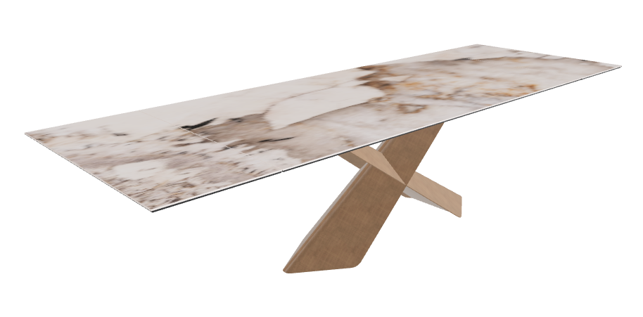Cattelan Italia Tyron Keramik Drive Rectangular Extendible Dining Table – 200→294x106x74h