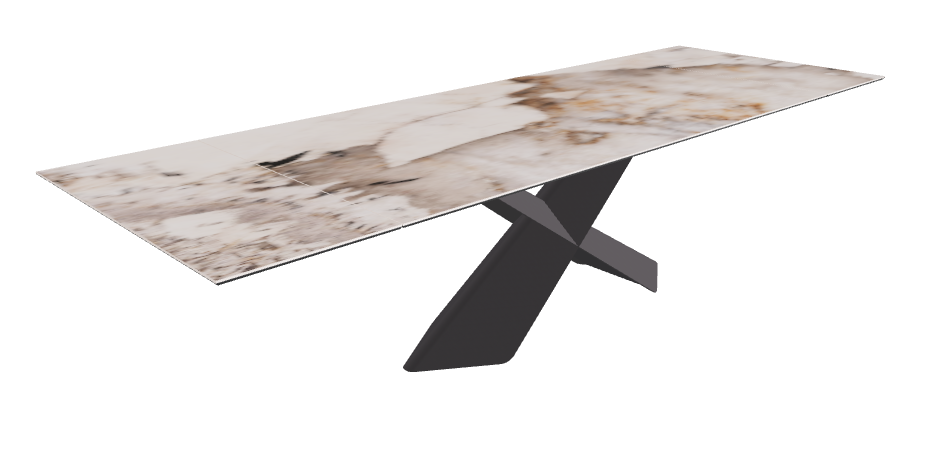 Cattelan Italia Tyron Keramik Drive Rectangular Extendible Dining Table – 200→294x106x74h
