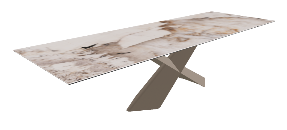 Cattelan Italia Tyron Keramik Drive Rectangular Extendible Dining Table – 200→294x106x74h