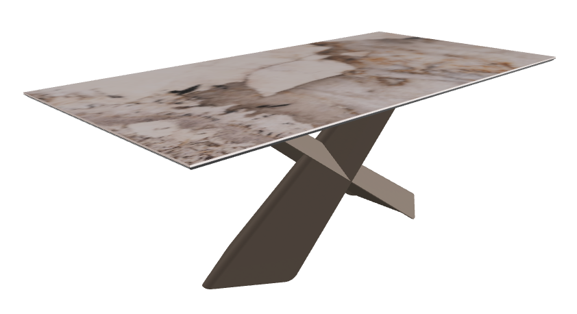 Corcovado Titanium Embossed