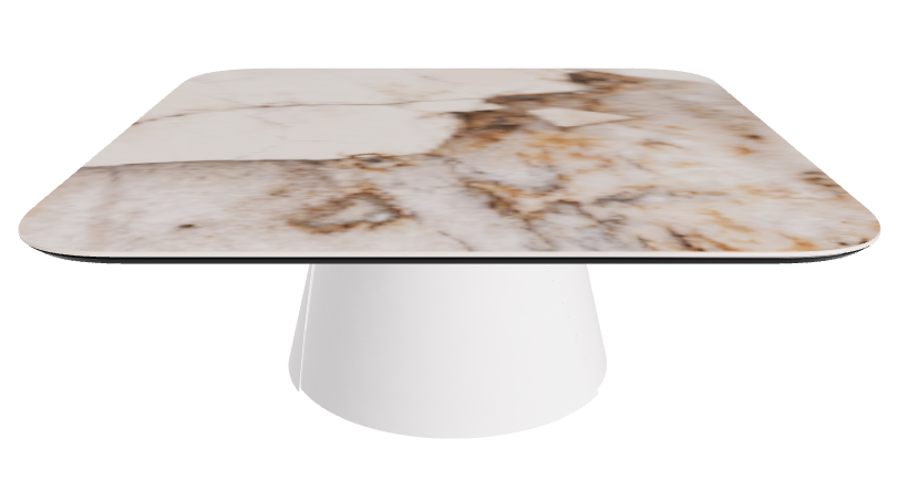 Cattelan Italia ALBERT Keramik S Coffee Table ◻100x100x38h