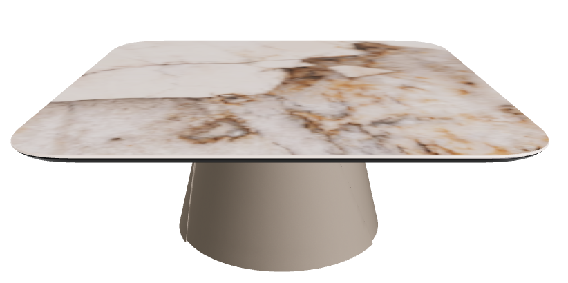 Cattelan Italia ALBERT Keramik S Coffee Table ◻100x100x38h