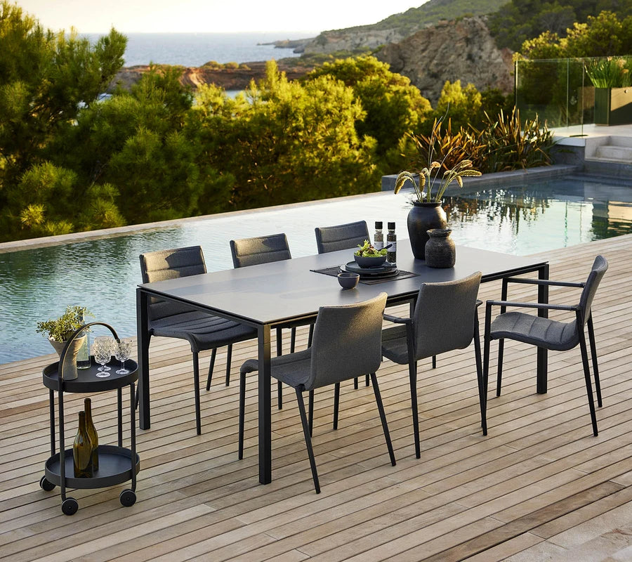 Cane-line Pure Dining Table Outdoor 200 x 100 cm