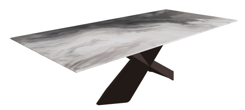240x120x73h Rect CrystalArt CY01 Bronze Embossed
