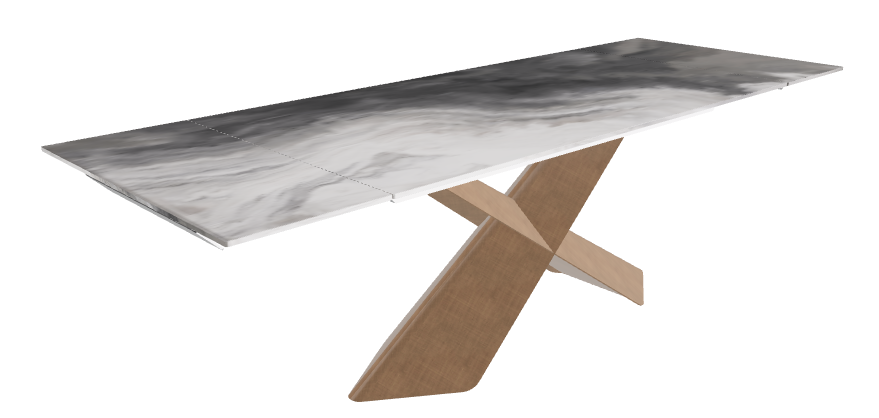 160-236x90x74h CrystalArt CY01 Brushed Bronze..