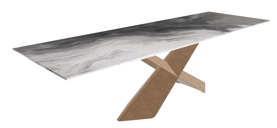 182-258x90x74h CrystalArt CY01 Brushed Bronze..