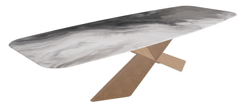 300x120x73h Barrel CrystalArt CY01 Brushed Bronze