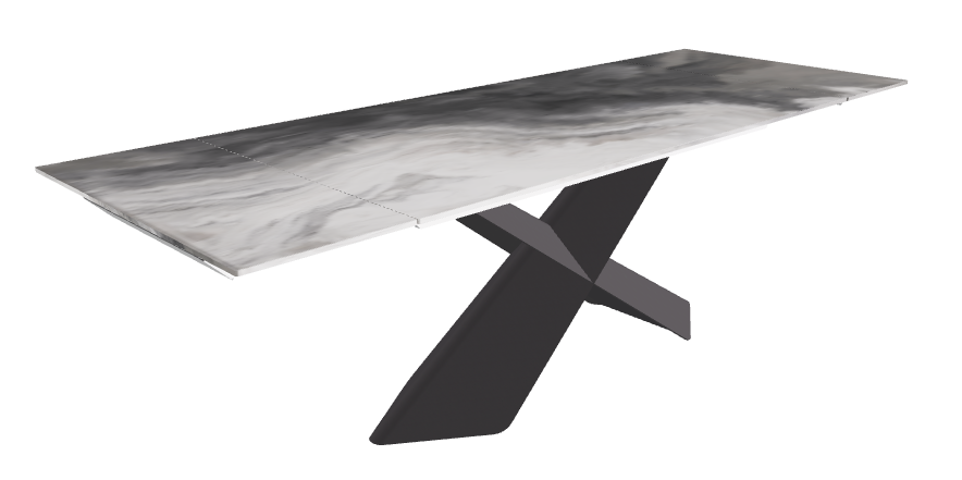 160-236x90x74h CrystalArt CY01 Graphite Embossed
