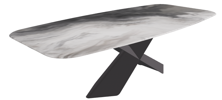 240x120x73h Barrel CrystalArt CY01 Graphite Embossed