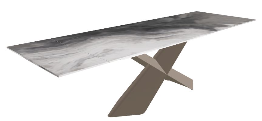 182-258x90x74h CrystalArt CY01 Titanium Embossed