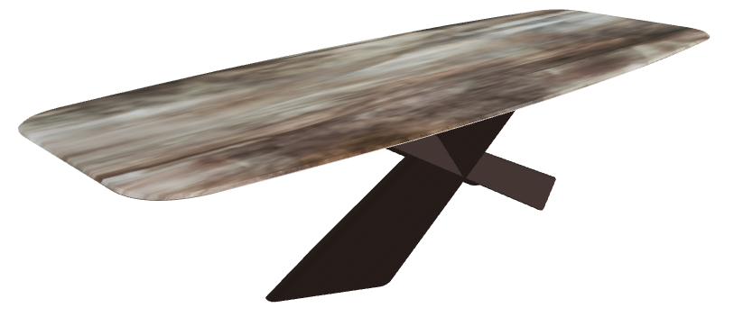 300x120x73h Barrel CrystalArt CY02 Bronze Embossed