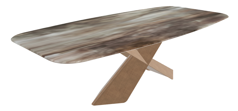 240x120x73h Barrel CrystalArt CY02 Brushed Bronze