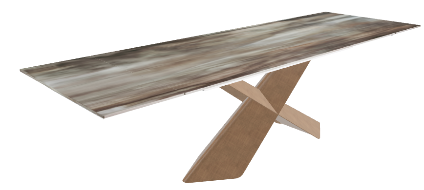 182-258x90x74h CrystalArt CY02 Brushed Bronze..