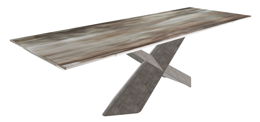 160-236x90x74h CrystalArt CY02 Brushed Grey..