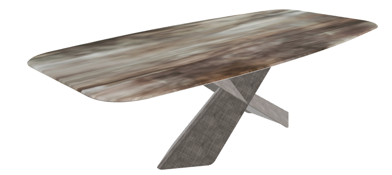 240x120x73h Barrel CrystalArt CY02 Brushed Grey
