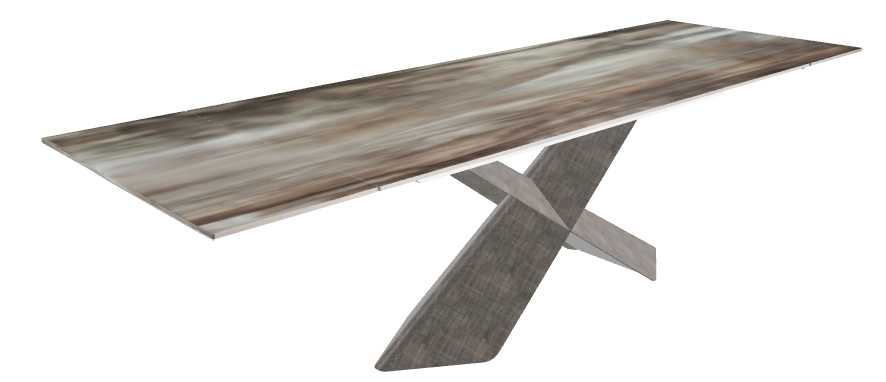 182-258x90x74h CrystalArt CY02 Brushed Grey..