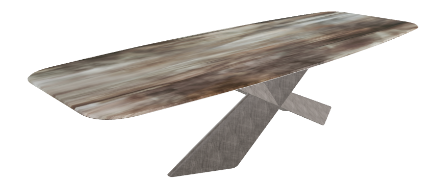 300x120x73h Barrel CrystalArt CY02 Brushed Grey