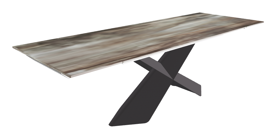 160-236x90x74h CrystalArt CY02 Graphite Embossed