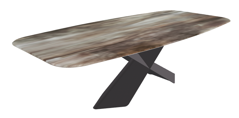 240x120x73h Barrel CrystalArt CY02 Graphite Embossed