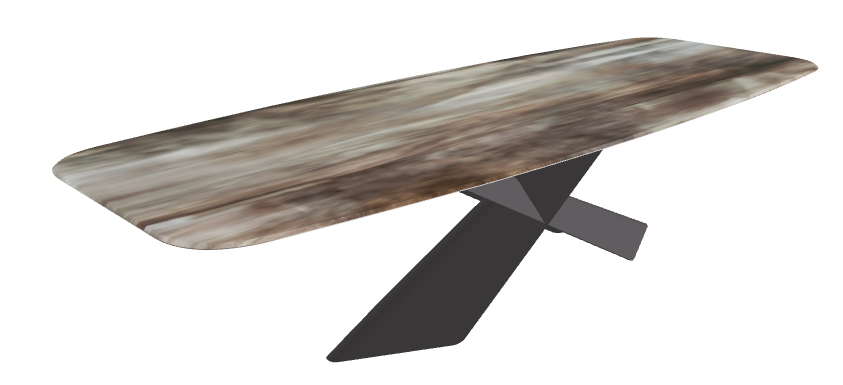 300x120x73h Barrel CrystalArt CY02 Graphite Embossed