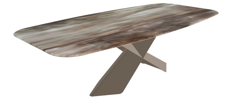 240x120x73h Barrel CrystalArt CY02 Titanium Embossed