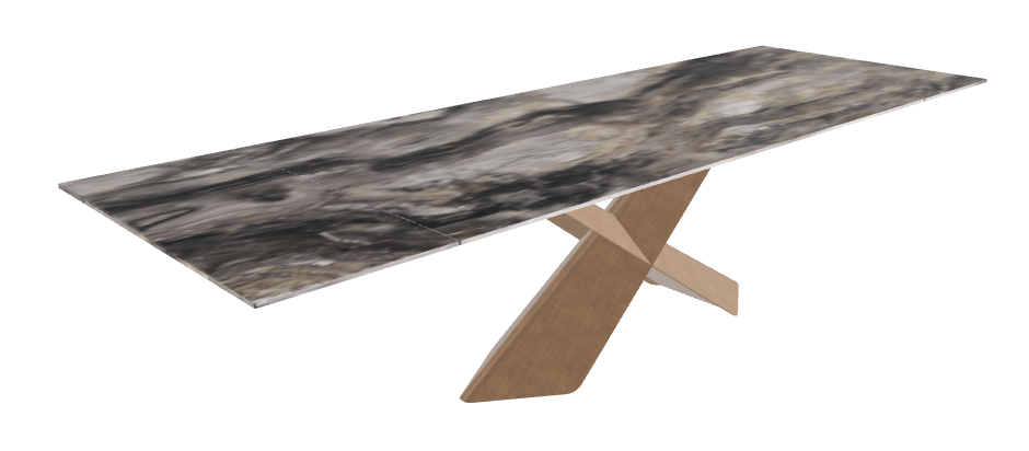 200-294x106x74h CrystalArt Orobico Marble Brushed Bronze..