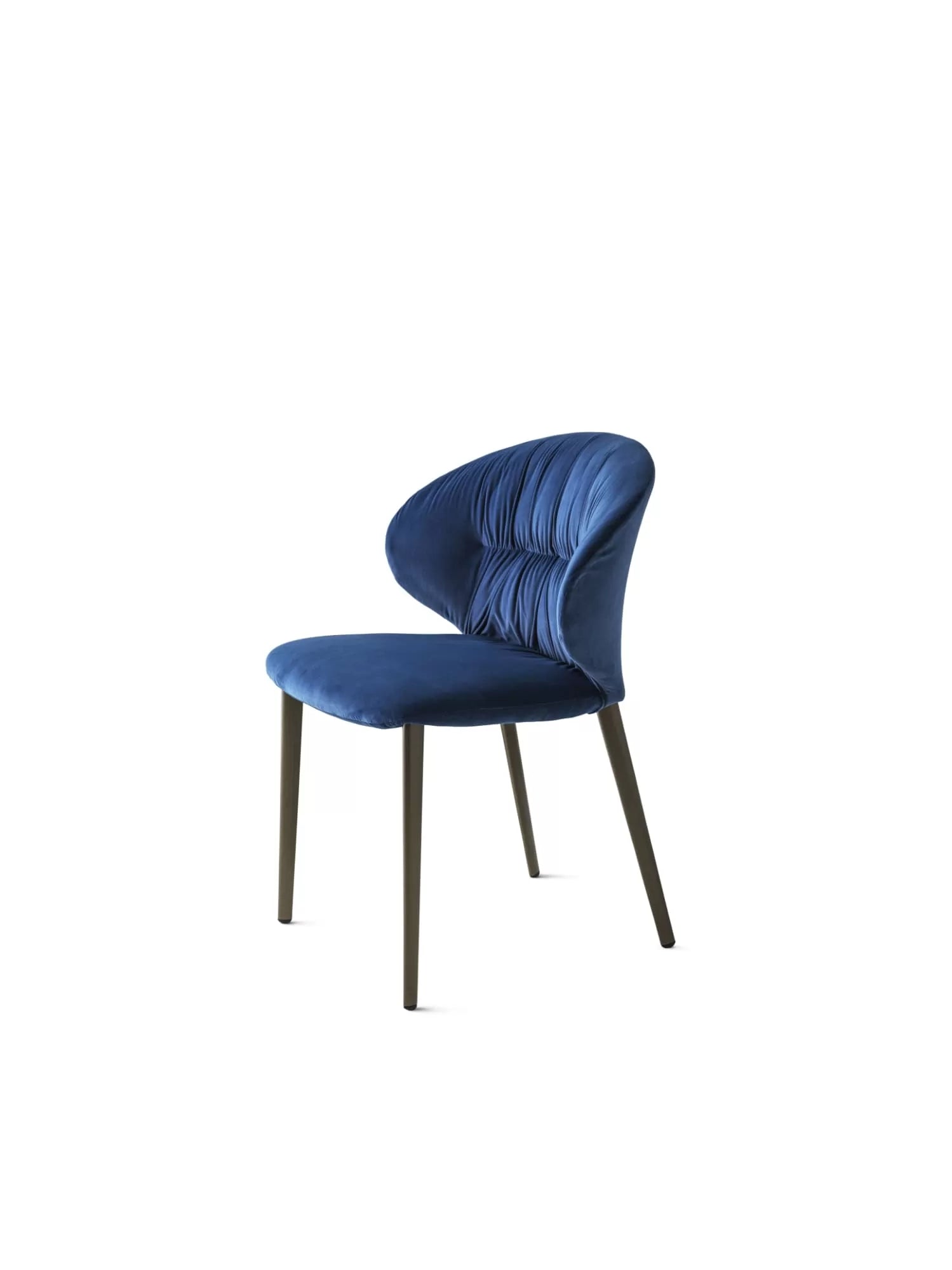 Drop Chair With Conical Section Metal Frame