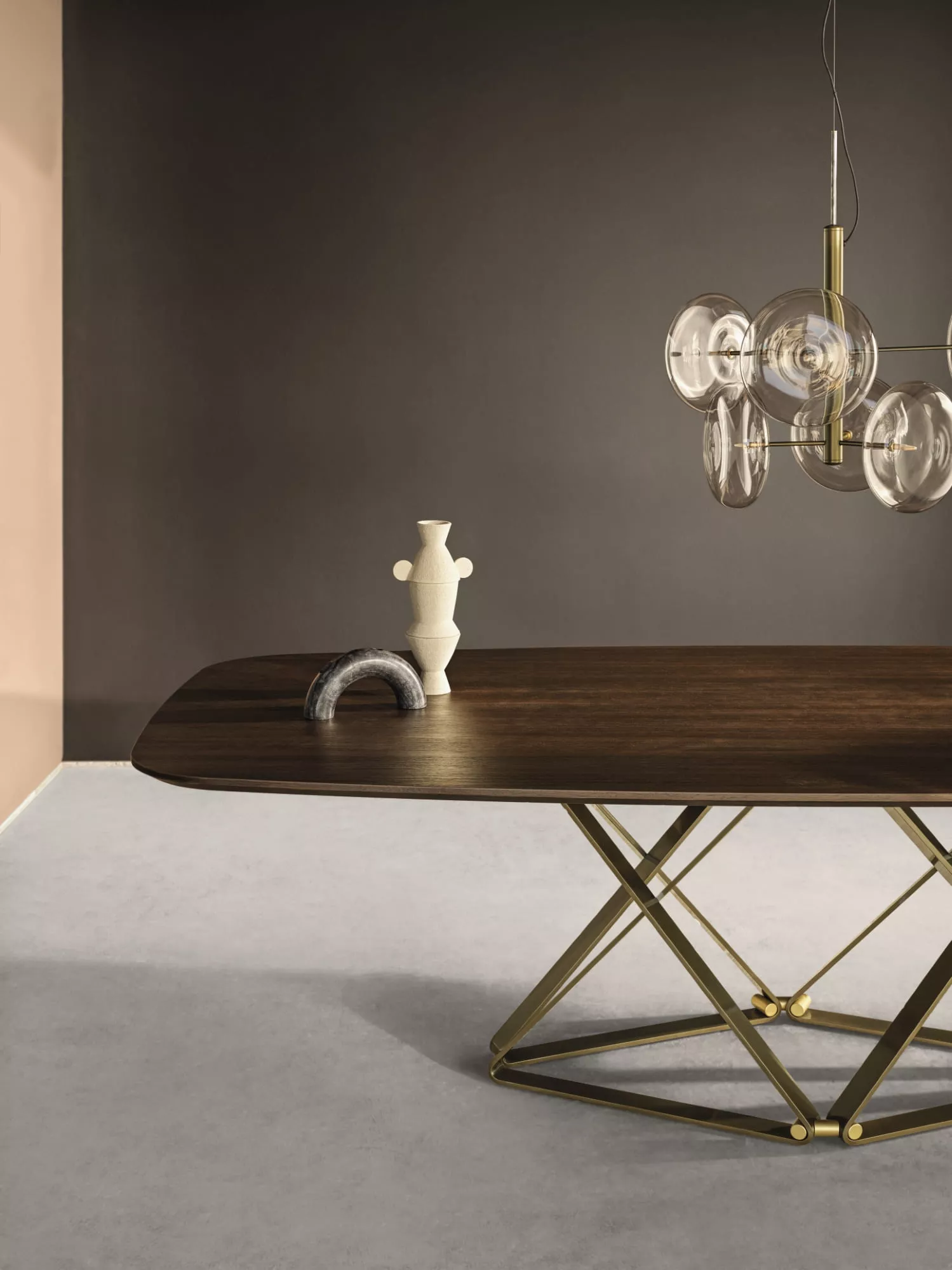 Bontempi Casa Delta Barrel Fix Table | 53.25,53.94,53.26
