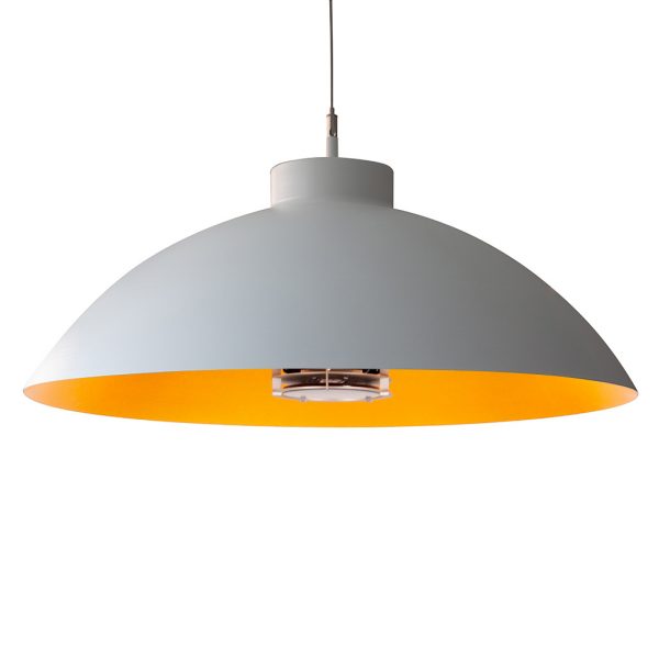 Heatsail Dome Pendant | Ceiling Hanging Outdoor Heater | Max height 3.67m