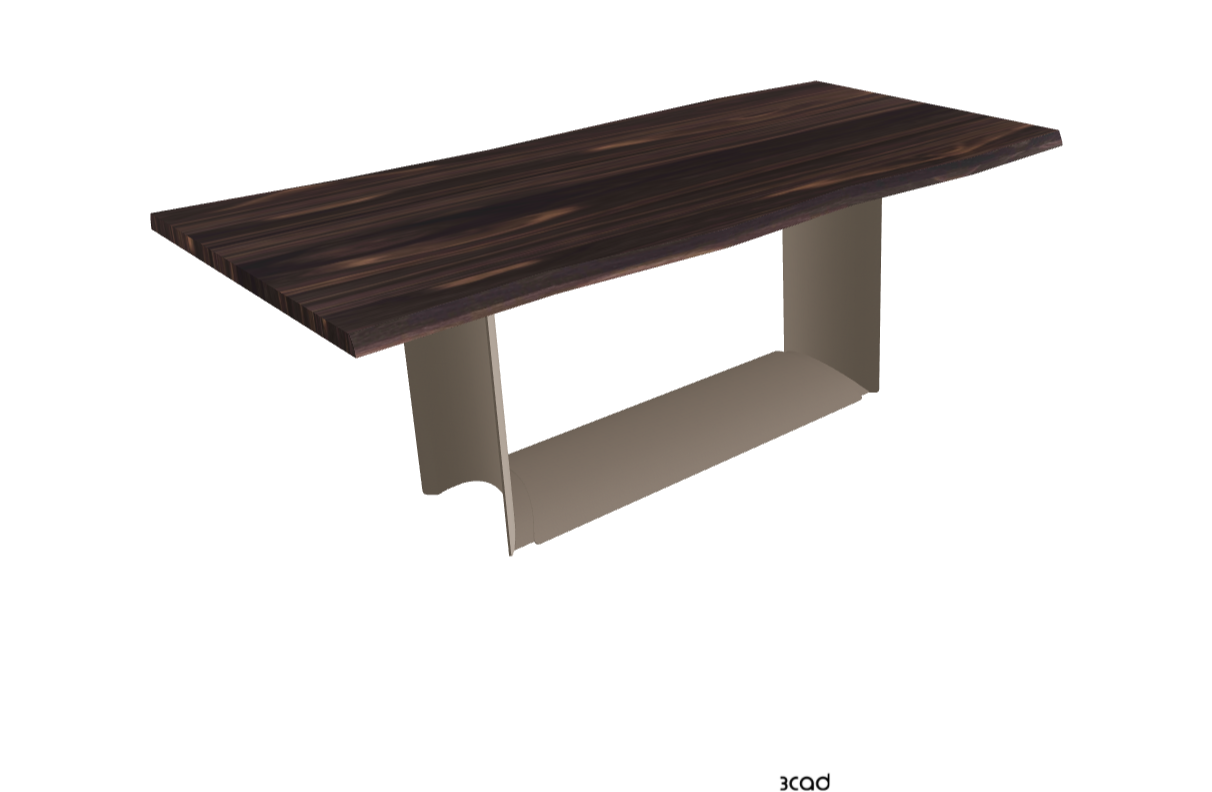 Cattelan Italia Dragon Wood Live Edged Dining Table