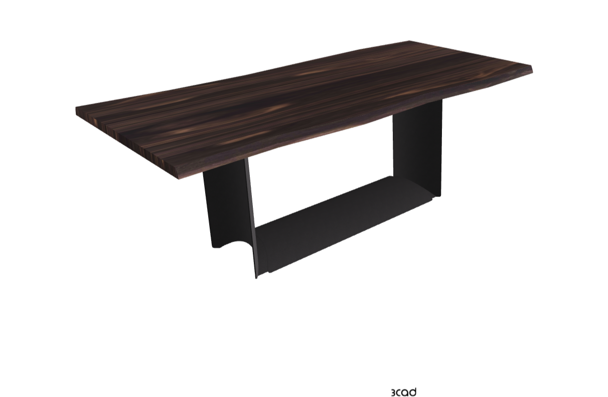 Cattelan Italia Dragon Wood Live Edged Dining Table