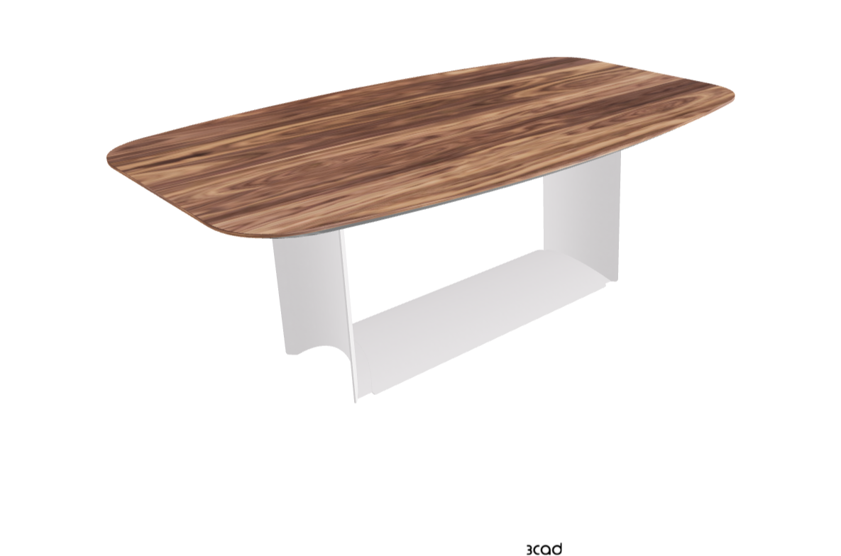 Cattelan Italia Dragon Wood Barrel-Shaped Dining Table