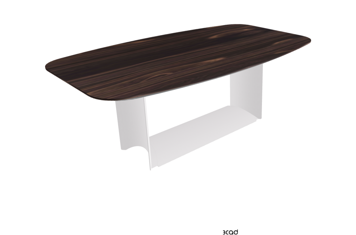 Cattelan Italia Dragon Wood Barrel-Shaped Dining Table
