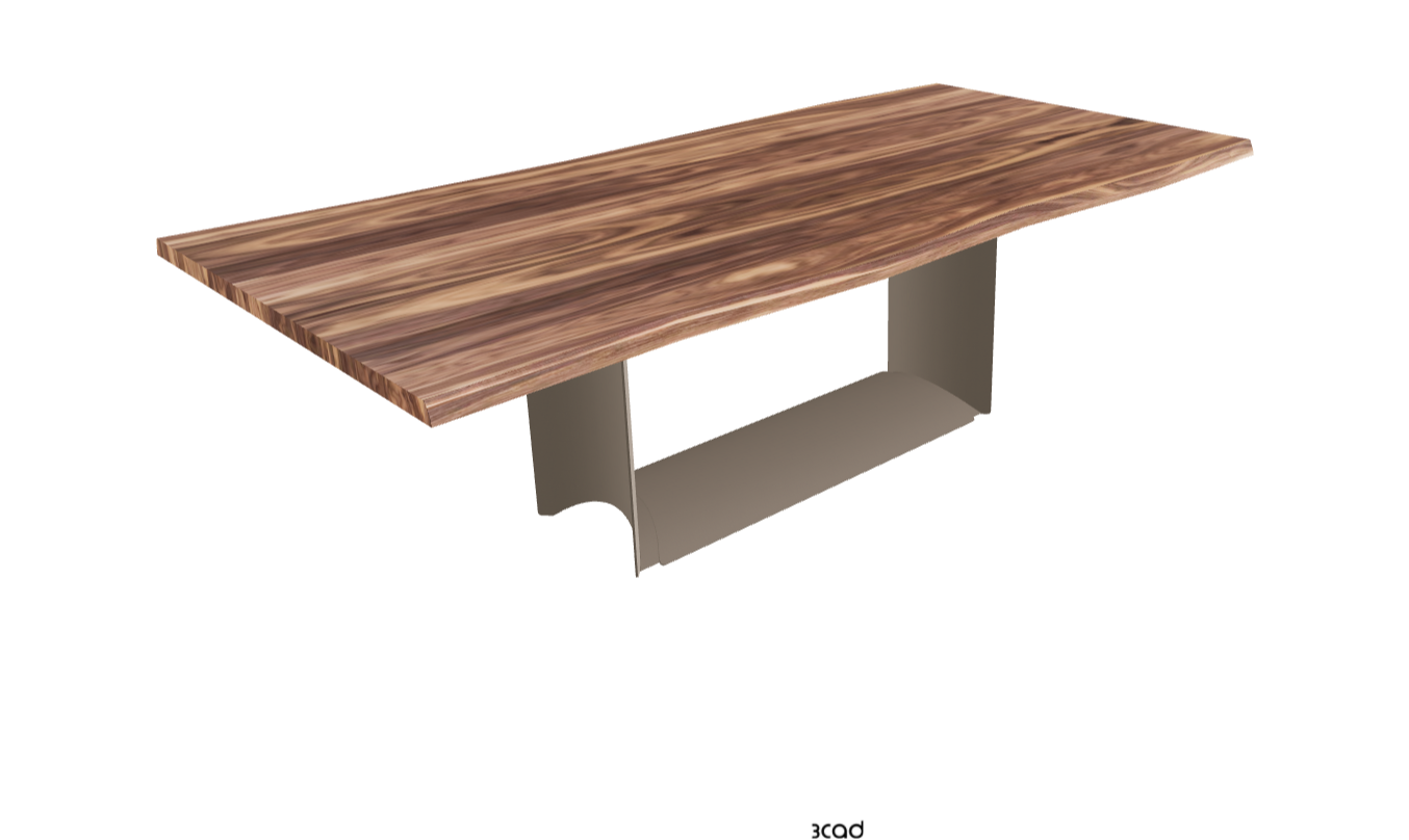 Cattelan Italia Dragon Wood Live Edged Dining Table
