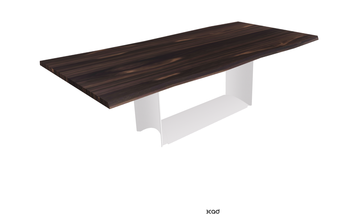 Cattelan Italia Dragon Wood Live Edged Dining Table