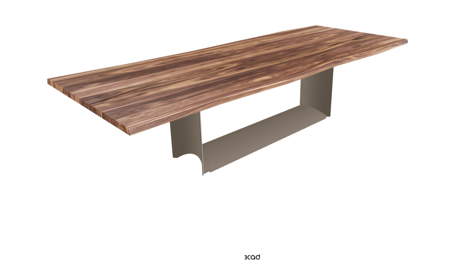 Cattelan Italia Dragon Wood Live Edged Dining Table