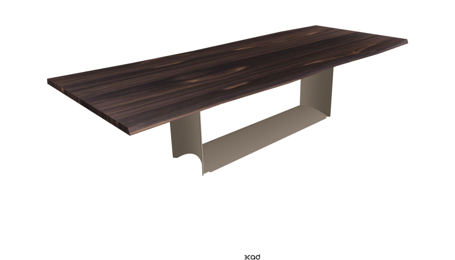 Cattelan Italia Dragon Wood Live Edged Dining Table