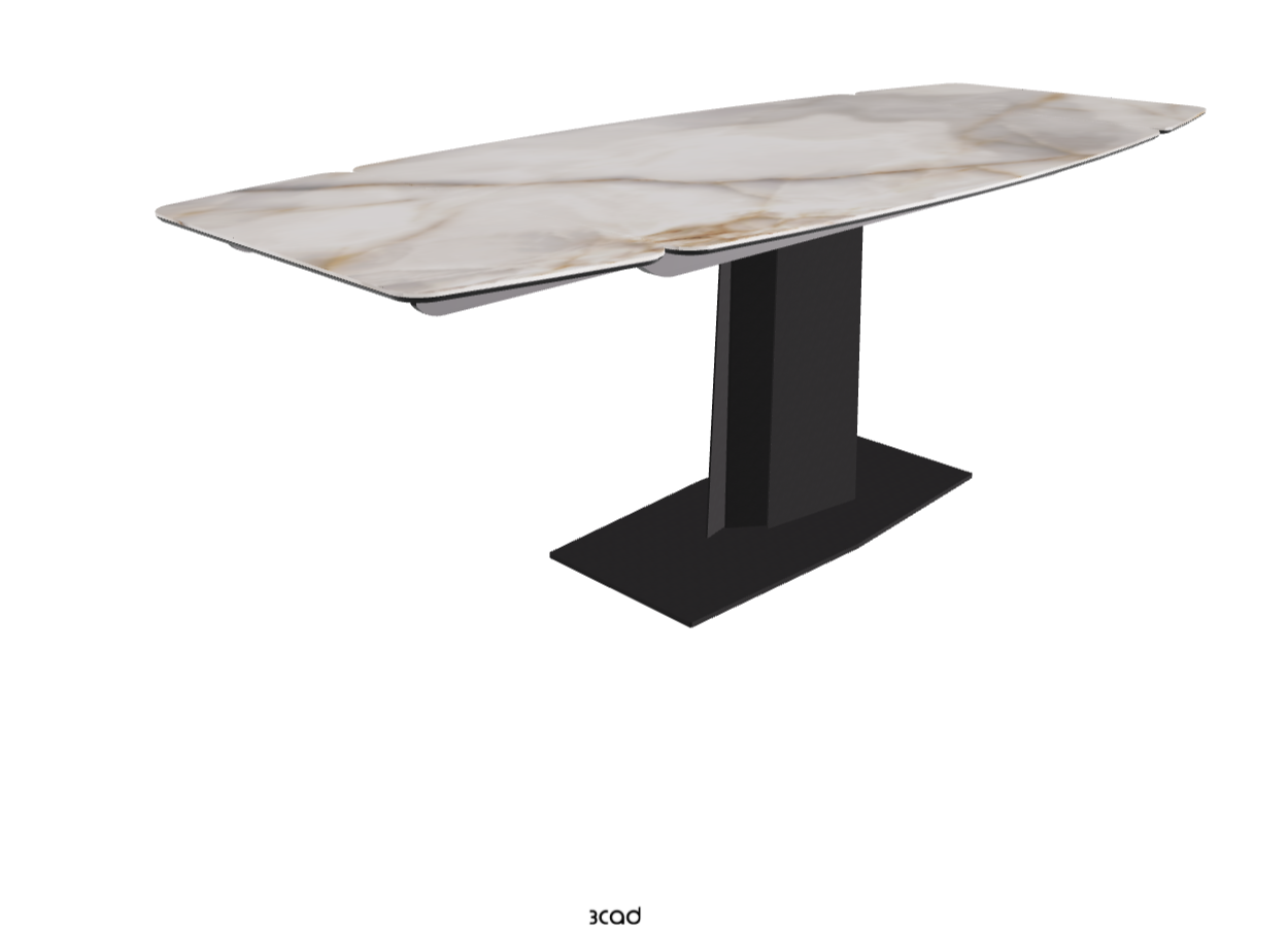 140-217×90×75h_Alabastro_Black Embossed_Extended