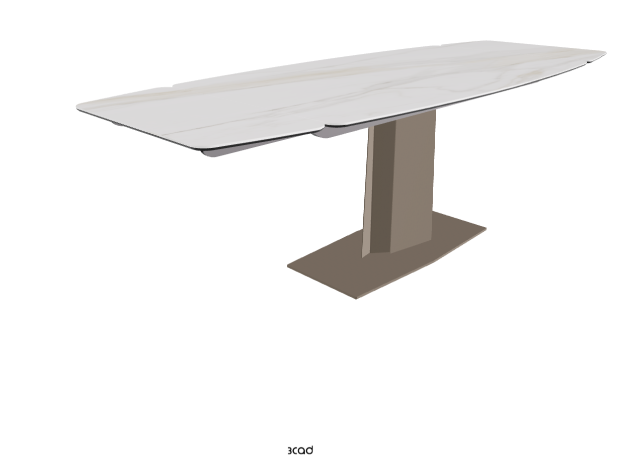 160-237×92×75h_Matt Golden Calacatta_Titanium Embossed_Extended