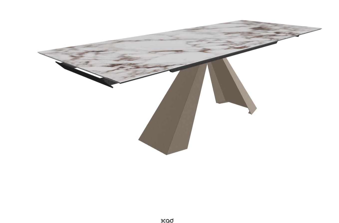 Cattelan Italia Eliot Keramik Drive Extendable Dining Table 160-236