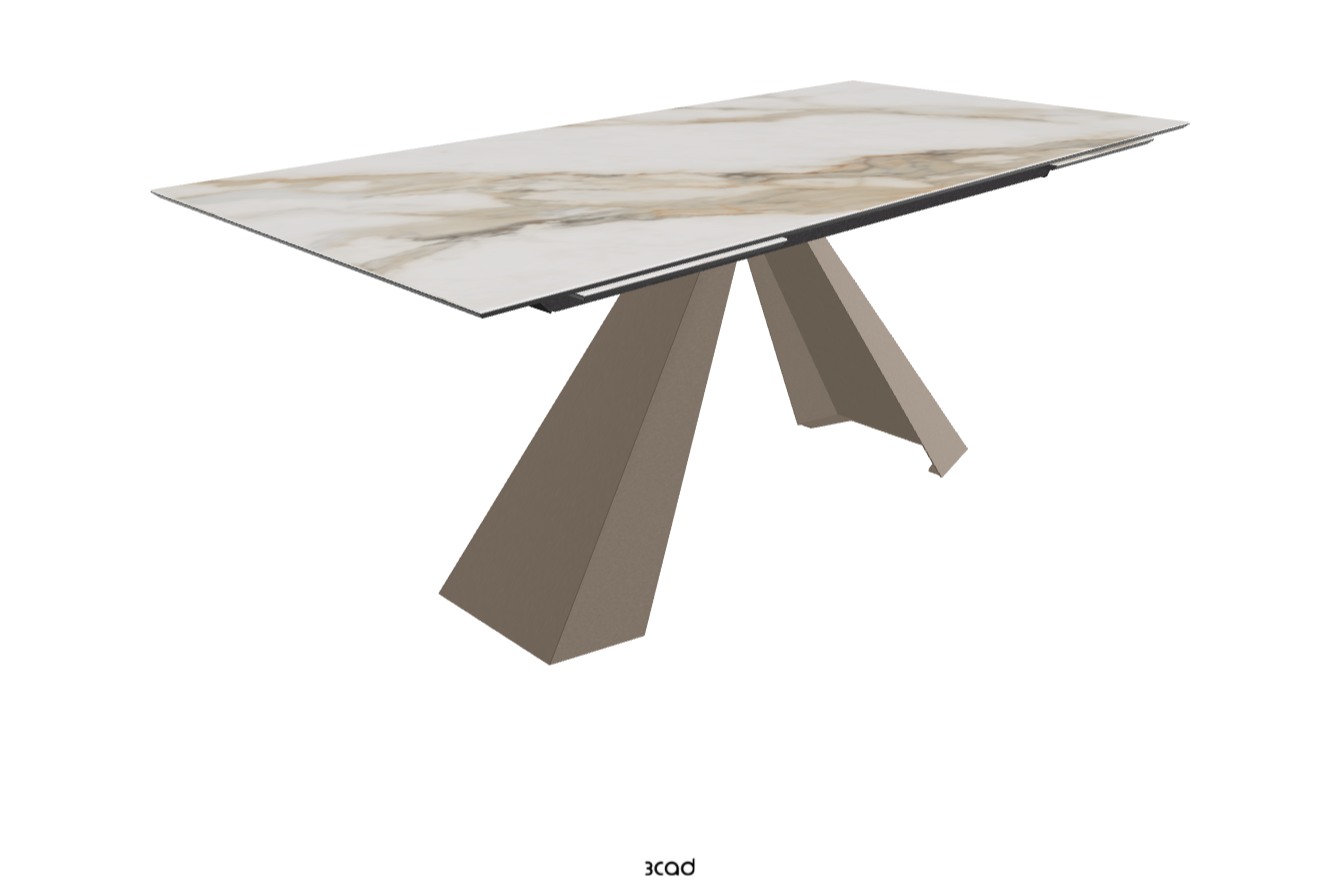 Cattelan Italia Eliot Keramik Drive Extendable Dining Table 182-258
