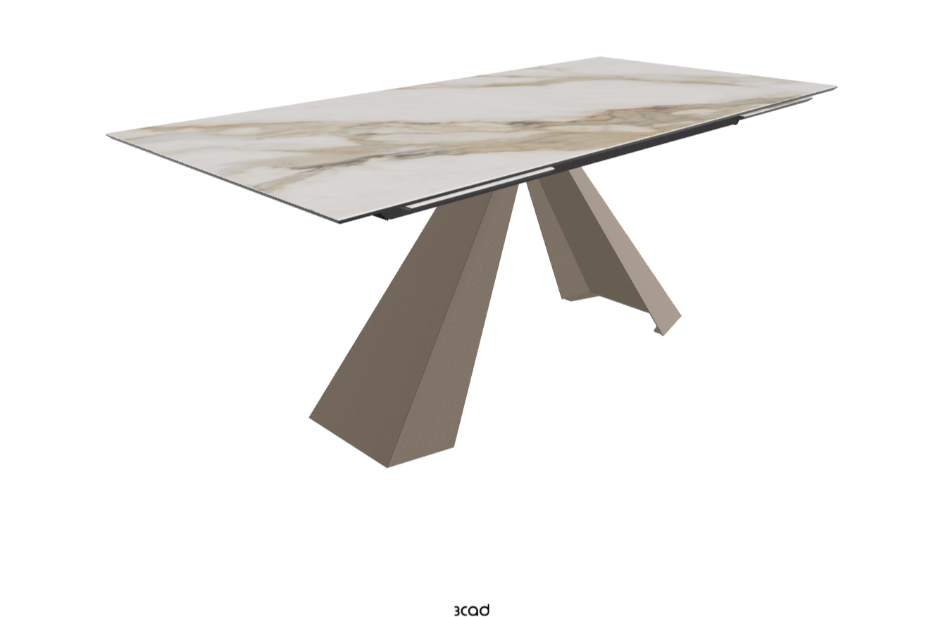 Cattelan Italia Eliot Keramik Drive Extendable Dining Table 182-258