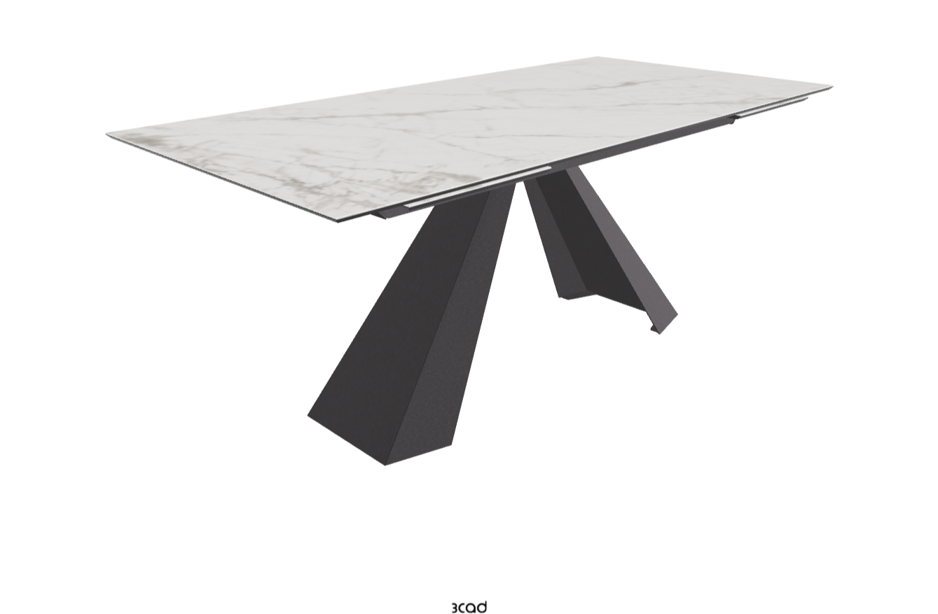 Cattelan Italia Eliot Keramik Drive Extendable Dining Table 182-258