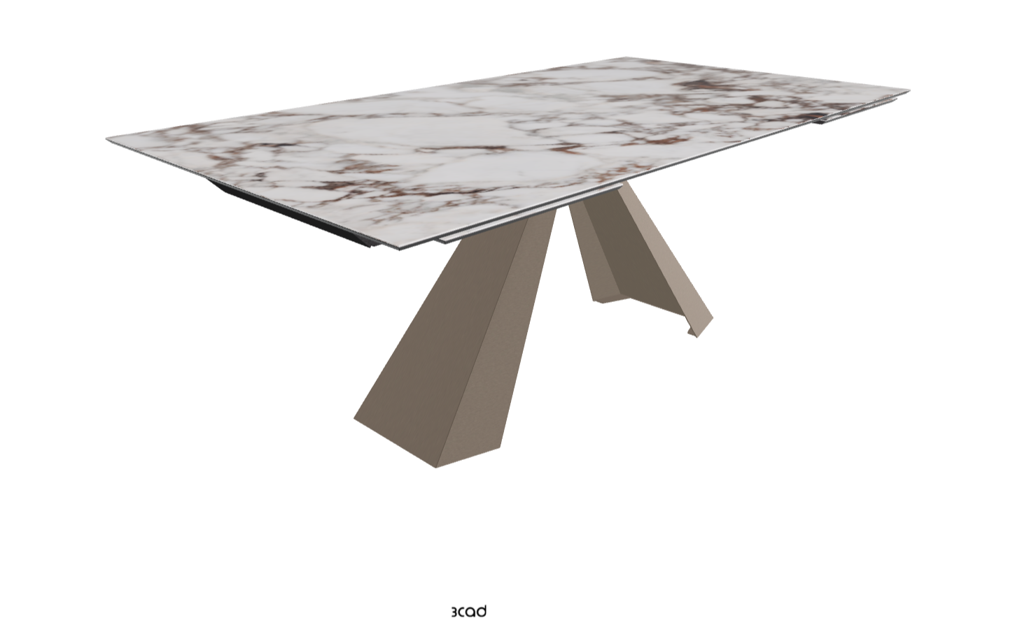 Cattelan Italia Eliot Keramik Drive Extendable Dining Table 200-294