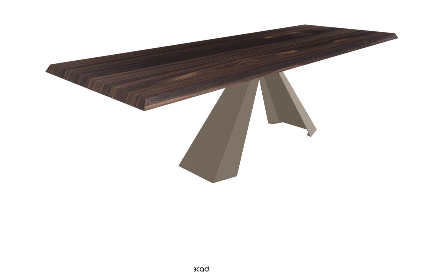 180-257×90×75h_Burned Oak_Titanium Embossed_Extended