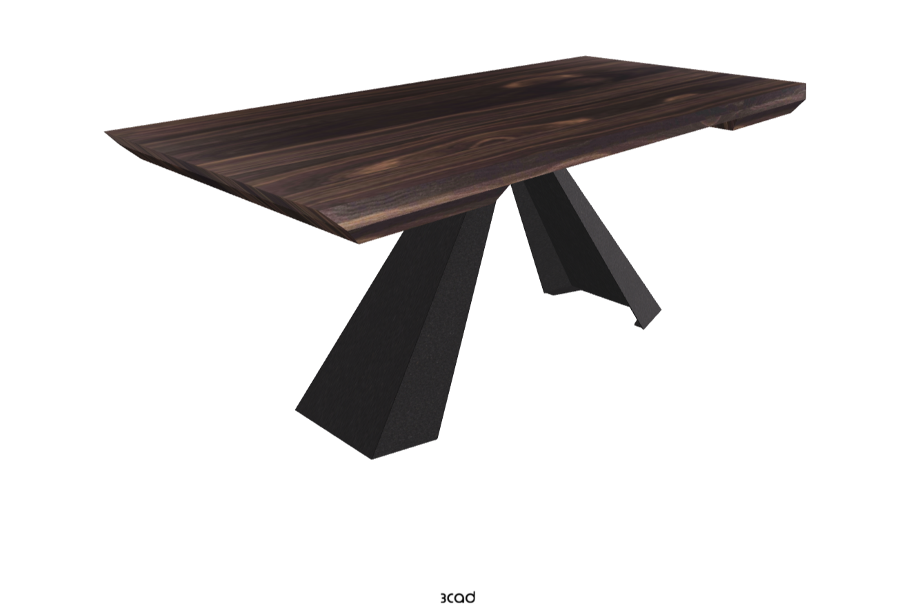 180-257×90×75h_Burned Oak_Black Embossed_Closed