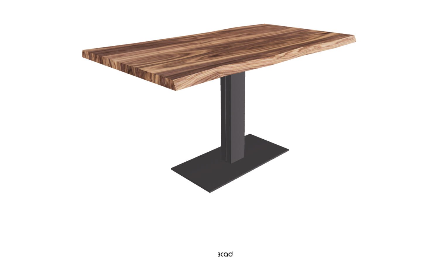 Cattelan Italia Elvis Wood Live Edged Dining Table